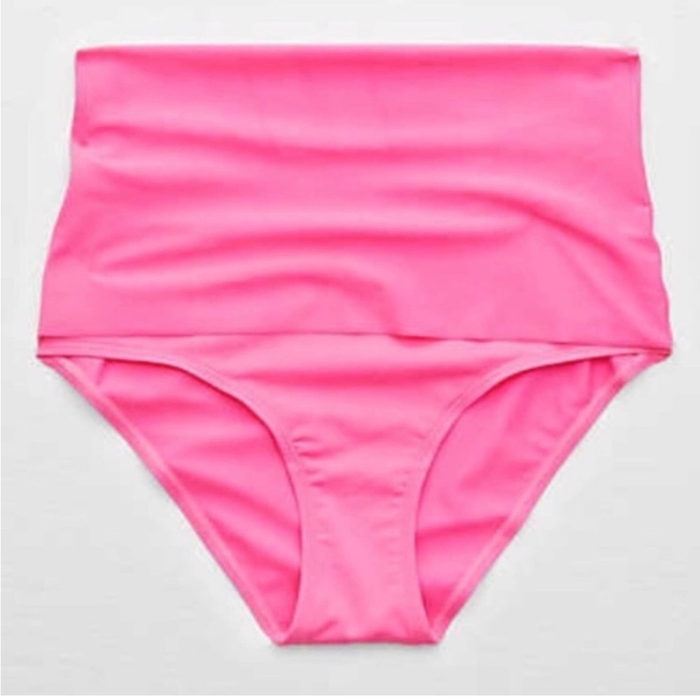 🧜🏻‍♀️NWOT Aerie High Rise Convertible Fold Over Bikini Bottom